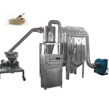 Superfine powder making hammer mill  grinder machine with dust removal bag  for  herb root powder